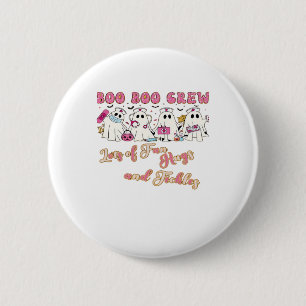 Paediactric Nurse Fun Halloween Design Essential T 6 Cm Round Badge