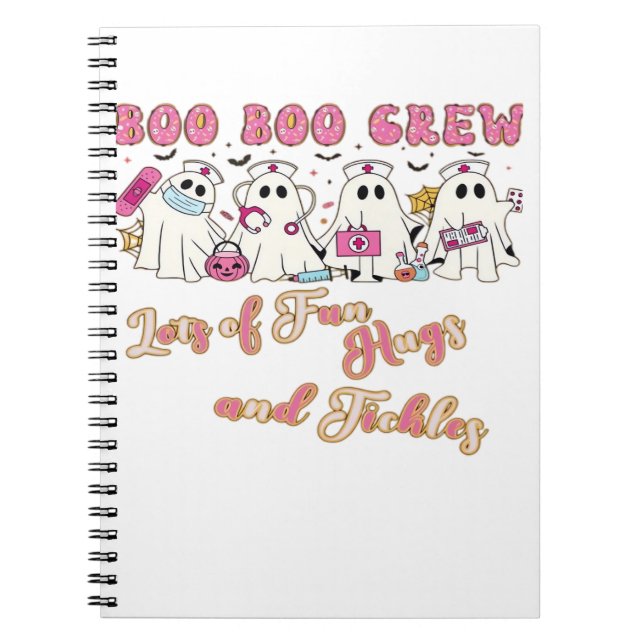 Paediactric Nurse Fun Halloween Design Essential T Notebook (Front)