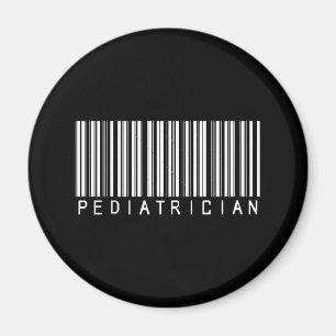 Paediatrician Bar Code Magnet
