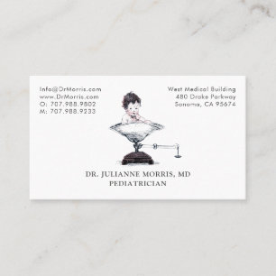 Paediatrician Business Card