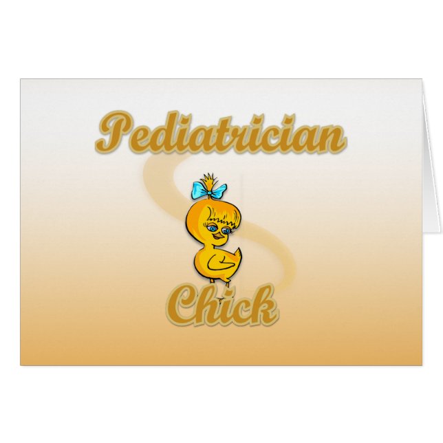 Paediatrician Chick (Front Horizontal)