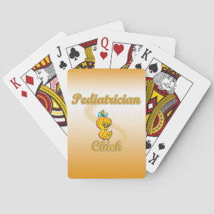 Paediatrician Chick Playing Cards