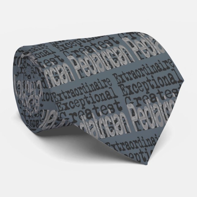 Paediatrician Extraordinaire Tie (Rolled)