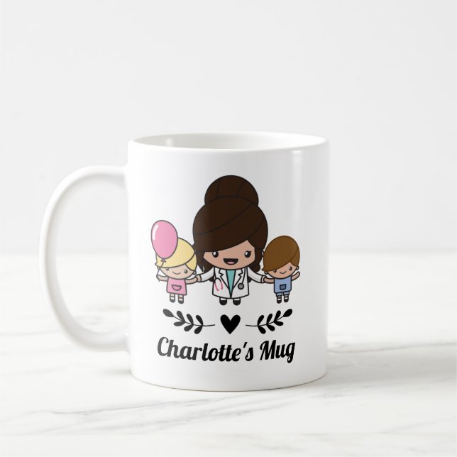 Paediatrician Paediatrics Nurse Coffee Mug (Left)