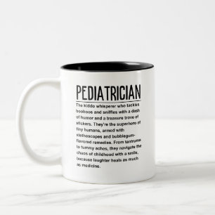 Paediatrician Two-Tone coffee mug