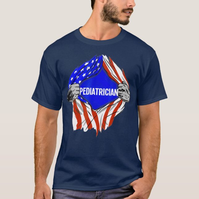 Paediatrician x Paediatrics T-Shirt (Front)