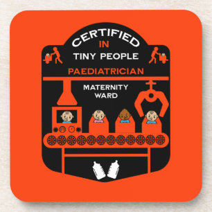 PaediatricianDoctor Thank You Gift Coaster