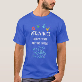 Paediatrics Bear Shirt Blue