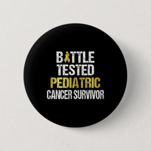 Paediatrics Cancer Awareness Byttle Tested S 6 Cm Round Badge