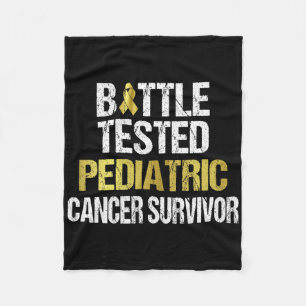 Paediatrics Cancer Awareness Byttle Tested S Fleece Blanket