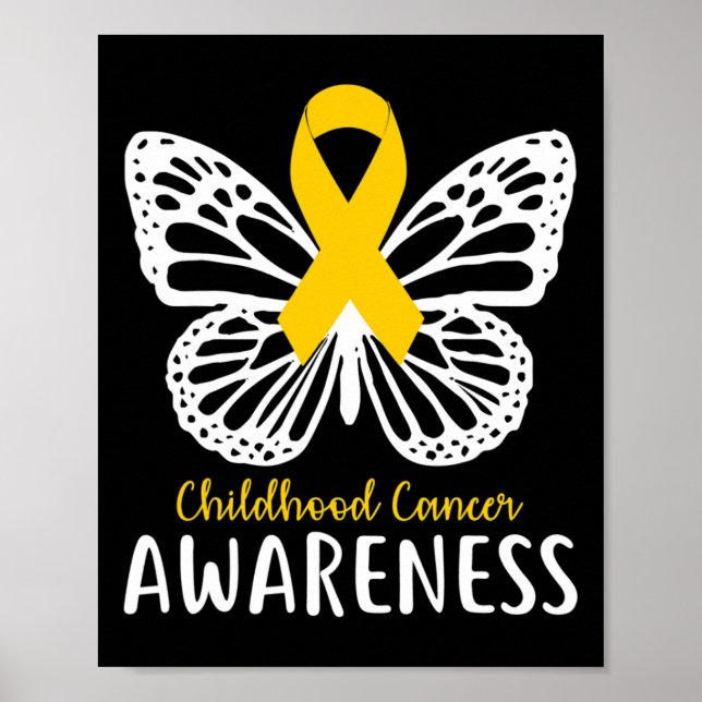 Paediatrics Cancer Awareness Childhood Gifts Butte Poster (Front)