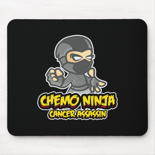 Paediatrics Cancer Awareness Childhood Gifts Chemo Mouse Pad (Front)