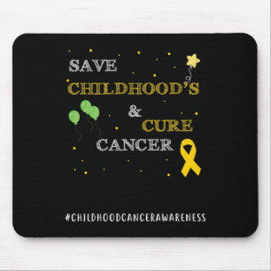 Paediatrics Cancer Awareness Childhood Gifts Cure  Mouse Pad