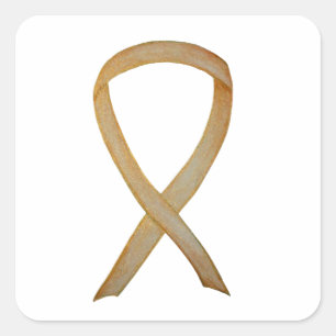 Paediatrics Cancer Awareness Ribbon Sticker Decals