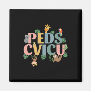 Paediatrics Cardiac Icu Nurse Safari Animals Peds Magnet
