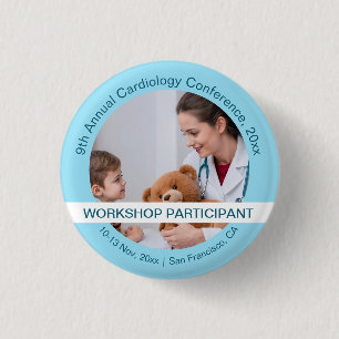 Paediatrics Child Physician Medical Conference 3 Cm Round Badge
