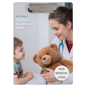 Paediatrics Child Physician Medical Conference Clipboard