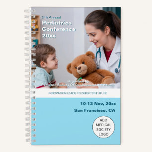 Paediatrics Child Physician Medical Conference Notebook