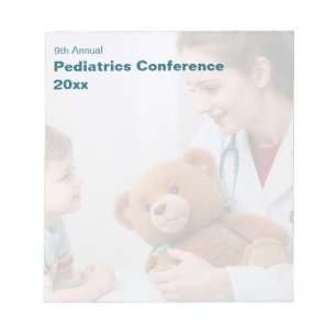 Paediatrics Child Physician Medical Conference Notepad