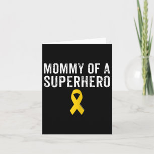 Paediatrics Childhood Cancer Awareness Mummy Of A Card