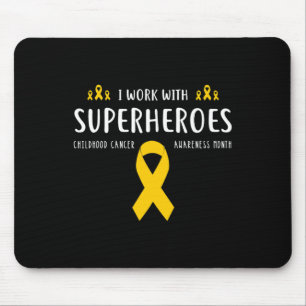 Paediatrics Childhood Cancer Awareness Nurse Gifts Mouse Pad