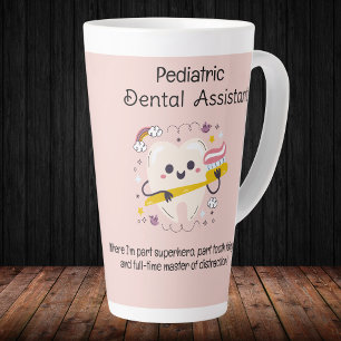 Paediatrics Dental Assistant Latte Mug
