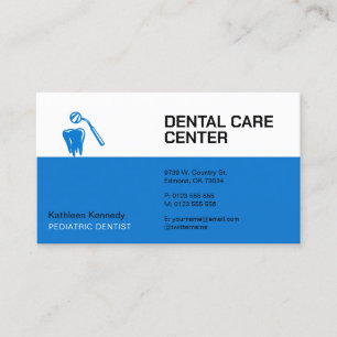 Paediatrics Dentist   Dental Practice Appointment Card