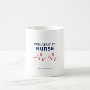 Paediatrics Er Nurse — Tiny Patients, Big Heart Coffee Mug