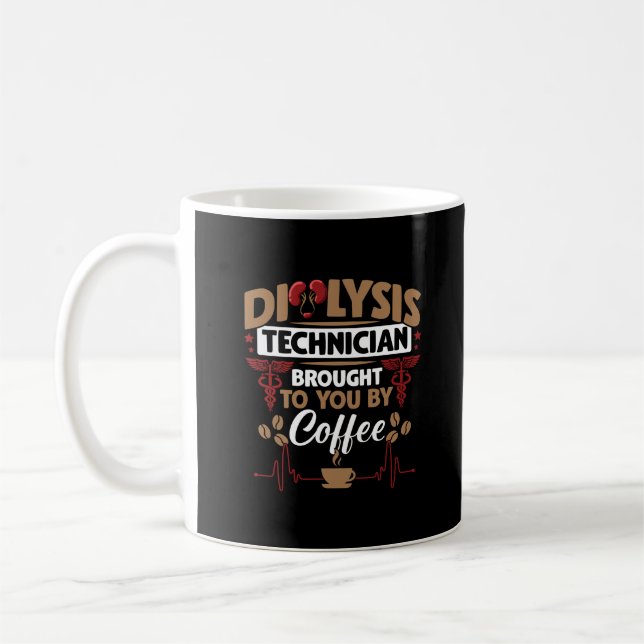 Paediatrics Medicine Dialysis Technician Coffee Lo Mug (Left)
