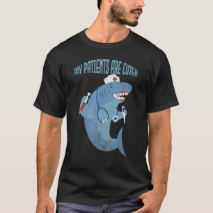 Paediatrics My patients are cuter shark Nurse Ped T-Shirt