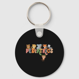 Paediatrics Nurse Animals Peds Nurse Crew School N Key Ring