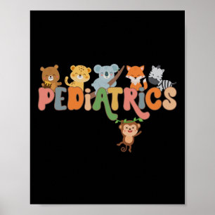 Paediatrics Nurse Animals Peds Nurse Crew School N Poster