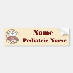 Paediatrics Nurse Axiom Bumper Sticker