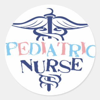 Paediatrics Nurse Classic Round Sticker
