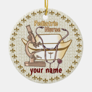Paediatrics Nurse Collage ornament