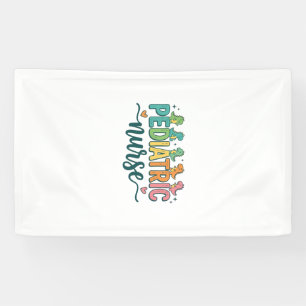 Paediatrics Nurse Dinosaur Vintage Style Shirt Des Banner