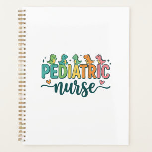 Paediatrics Nurse Dinosaur Vintage Style Shirt Des Planner
