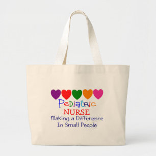 Paediatrics Nurse Gifts Large Tote Bag