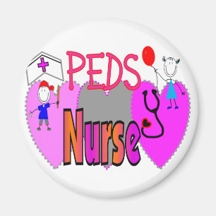 Paediatrics Nurse Gifts, Unique Fun Designs Magnet