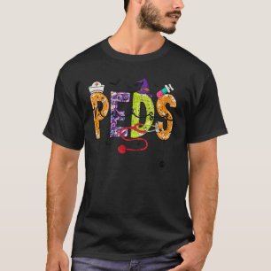 Paediatrics Nurse Halloween Paediatrics Nursing P T-Shirt