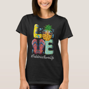 Paediatrics Nurse Hello Summer Happy Last Day Scho T-Shirt