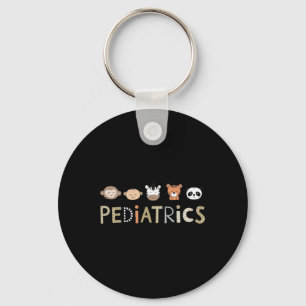 Paediatrics Nurse Paediatrician Peds Cute Animals Key Ring