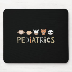 Paediatrics Nurse Paediatrician Peds Cute Animals Mouse Pad