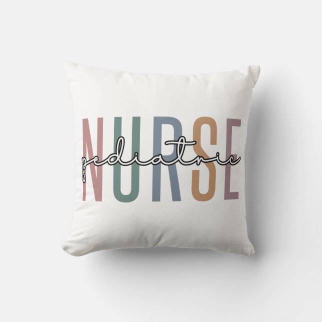 Paediatrics Nurse | Peds Nurse PICU Nurse gifts Cushion (Front)