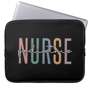 Paediatrics Nurse   Peds Nurse PICU Nurse gifts Laptop Sleeve