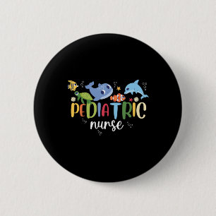 Paediatrics Nurse Peds Ocean Sea Appreciation Pedi 6 Cm Round Badge