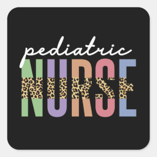Paediatrics Nurse Peds RN Nurse Appreciation gif Square Sticker