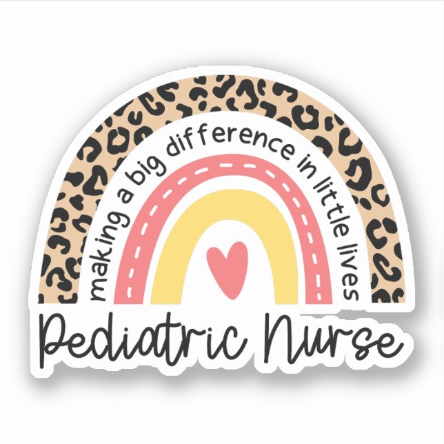 Paediatrics Nurse Rainbow Paediatrics Nursing (Front)