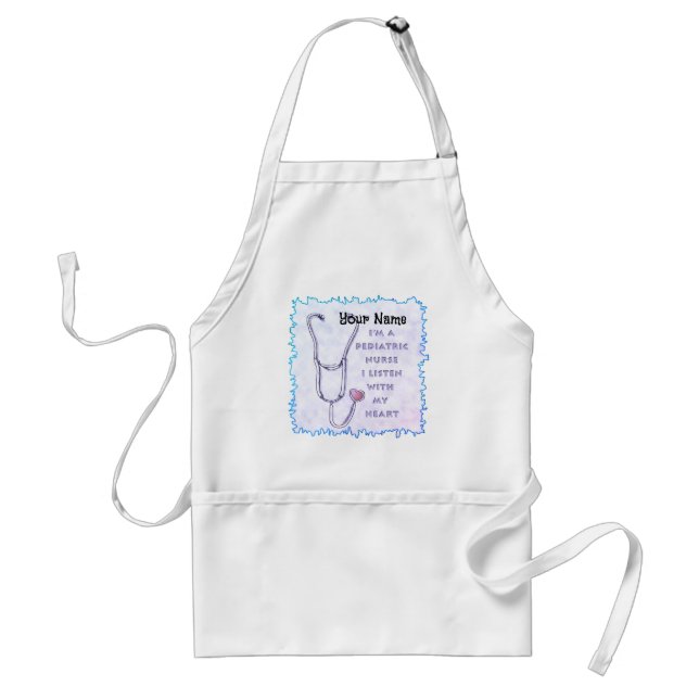 Paediatrics Nurse Stethoscope Standard Apron (Front)