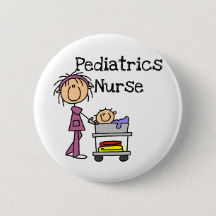 Paediatrics Nurse T-shirts and Gifts 6 Cm Round Badge